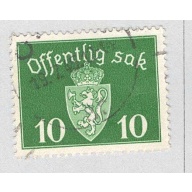 Norway O35 Coat of Arms Used (BP93418)