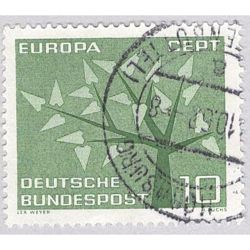 Germany Europa green 10p Used (BP93434)