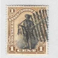 North Borneo 59 Dyak Chief Used (BP93506)