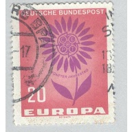 Germany Europa rose 20p Used (BP93520)