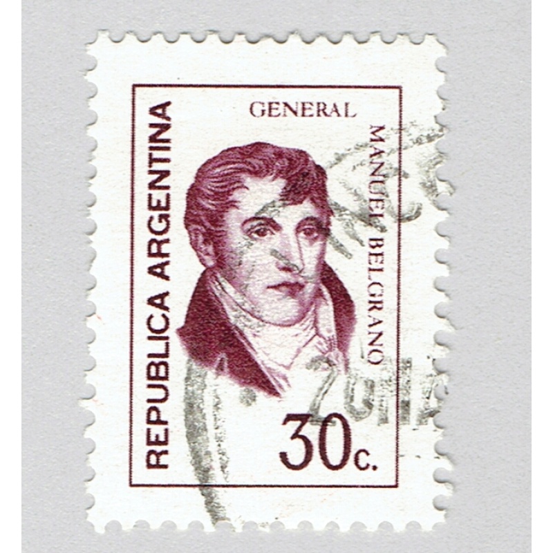Argentina General brown 30  Used (BP93608)