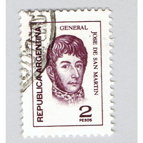 Argentina General brown 2  Used (BP93610)