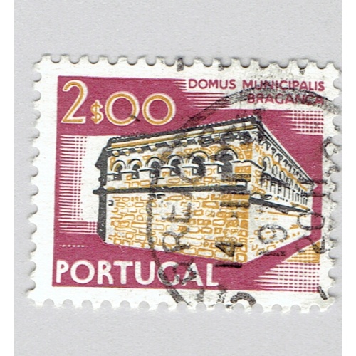 Portugal Building 2.00 Used (BP93614)