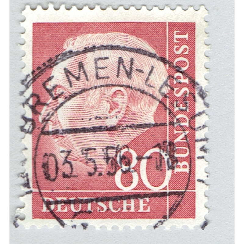 Germany 717 President Heodore Heuss 1954 Used (BP93624)