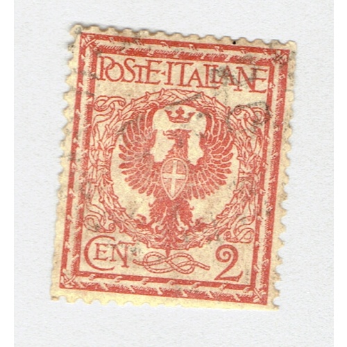 Italy 77 Coat of Arms 1901 Used (BP93626)