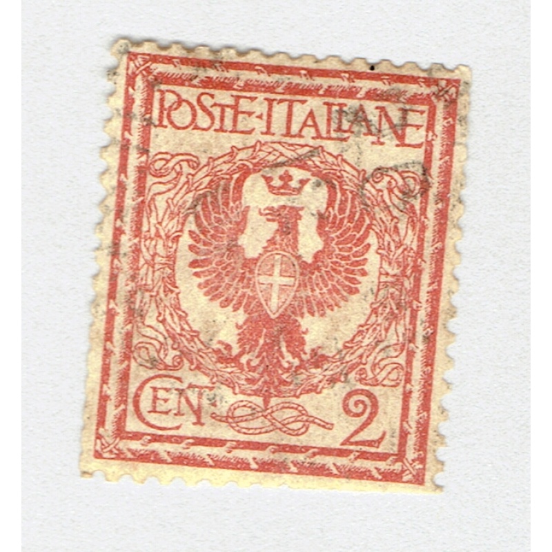 Italy 77 Coat of Arms 1901 Used (BP93626)