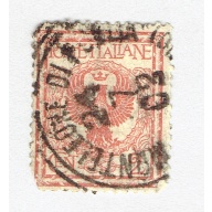 Italy 77 Coat of Arms 1901 Used (BP93627)