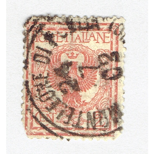 Italy 77 Coat of Arms 1901 Used (BP93627)