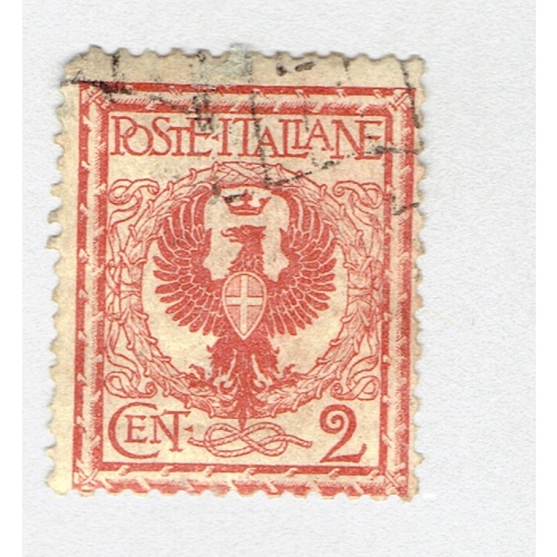 Italy 77 Coat of Arms 1901 Used (BP93628)