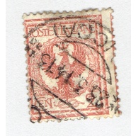 Italy 77 Coat of Arms 1901 Used (BP93629)