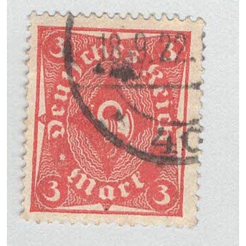 Germany 186 Post Horn Used (BP93706)