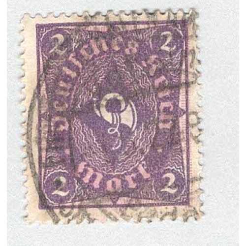 Germany 185 Post Horn Used (BP93708)