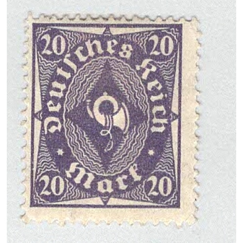Germany 191 Post Horn MLH (BP93722)