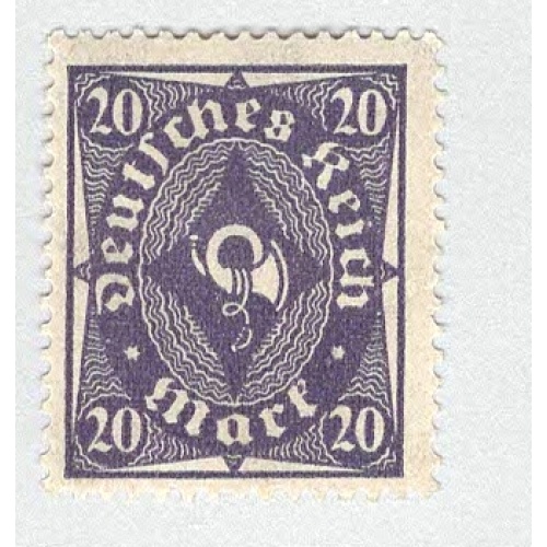 Germany 191 Post Horn MLH (BP93723)
