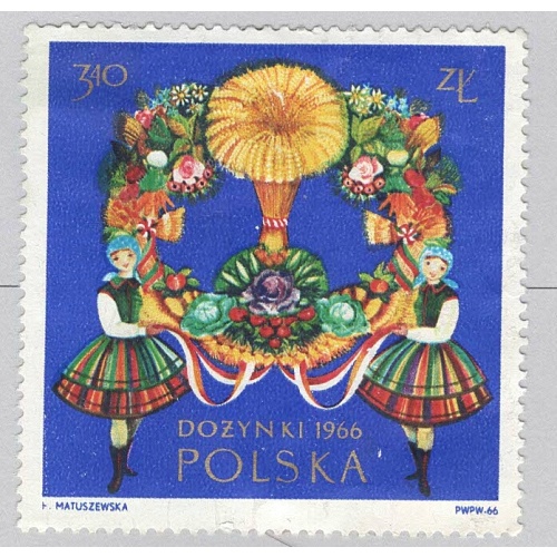 Poland Maypole 1966 Used 1  (BP94001)