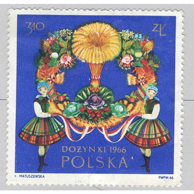 Poland Maypole 1966 Used 1  (BP94001)