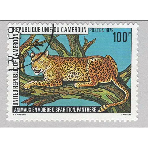 Cameroun 657 Leopard Used (BP94118)