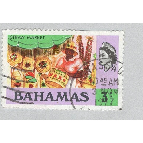 Bahamas 315 Straw Market Used (BP94128)
