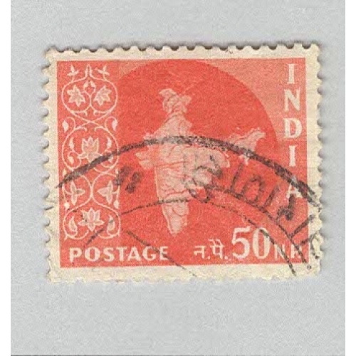 India 286 Map of India Used (BP94213)