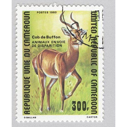 Cameroun 679 Buffons antelope Used (BP94318)