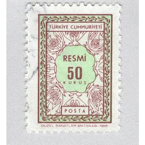 Turkey O110 Leaf Design Used (BP94629)
