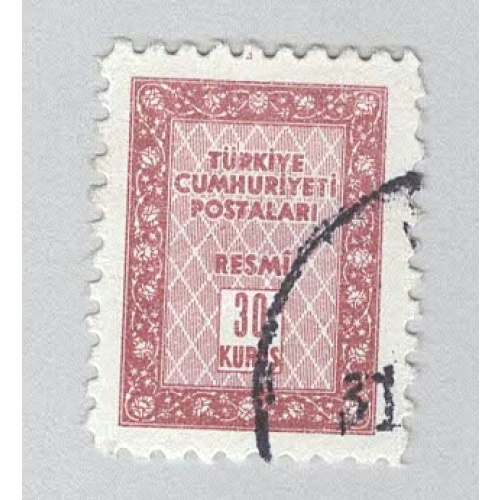 Turkey O67 Numeral 30 Used (BP94634)