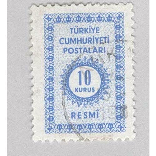 Turkey O99 Numeral 10 Used (BP94636)