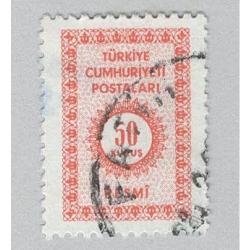 Turkey O100 Numeral 50 Used (BP94637)