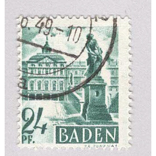 Baden 5N22 Rastatt Castle Used 1  (BP94805)