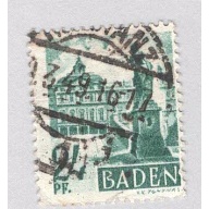 Baden 5N22 Rastatt Castle Used 3  (BP94807)