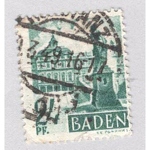 Baden 5N22 Rastatt Castle Used 3  (BP94807)