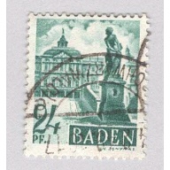 Baden 5N22 Rastatt Castle Used 1  (BP94808)