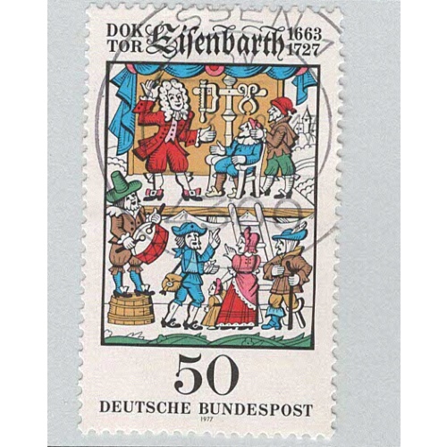 Germany Theatre Multi colored 50p Used 1 (BP94901)