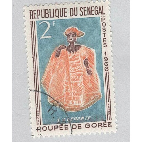 Senegal 262 Elegant Woman Used 2 (BP94915)