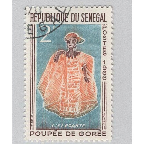 Senegal 262 Elegant Woman Used 3 (BP94916)