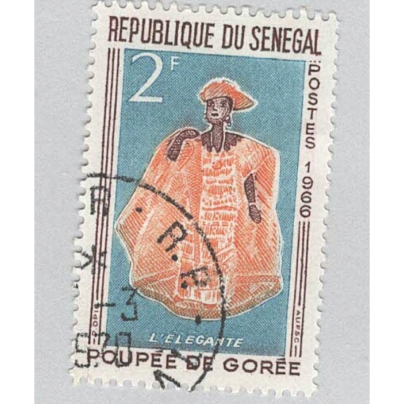 Senegal 262 Elegant Woman Used 1 (BP94917)