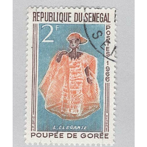Senegal 262 Elegant Woman Used 2 (BP94918)