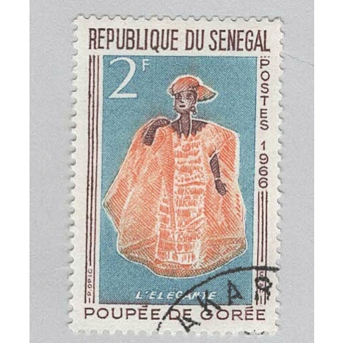 Senegal 262 Elegant Woman Used 3 (BP94919)