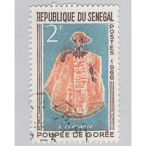 Senegal 262 Elegant Woman Used 3 (BP94924)