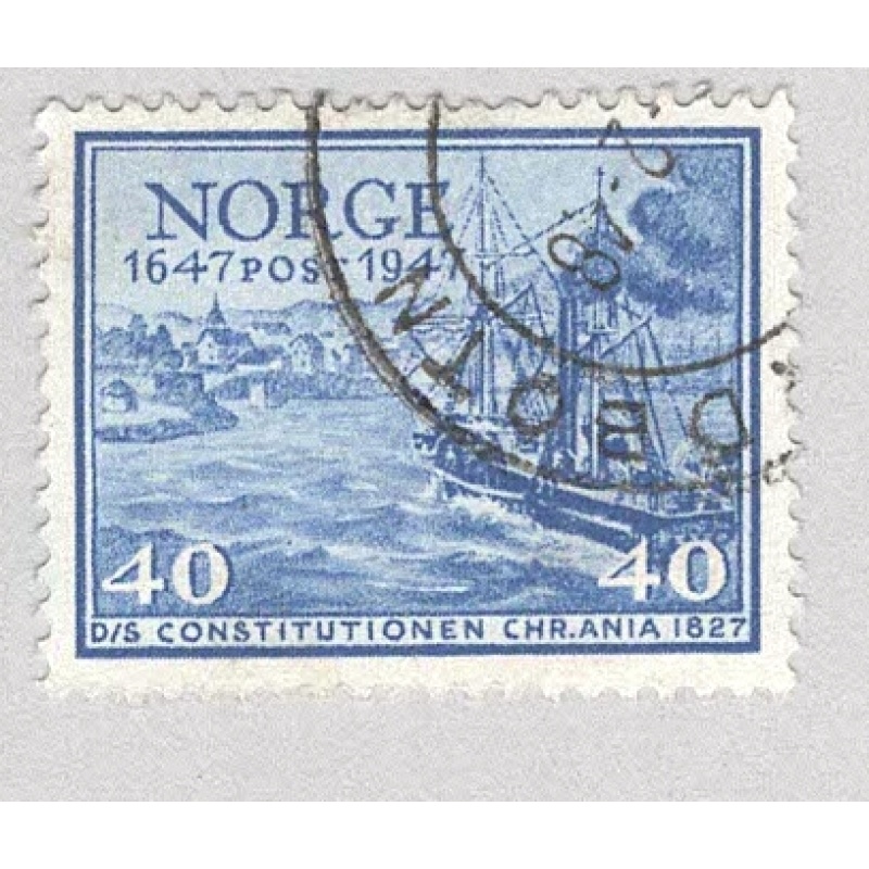 Norway 284 Post Ship Used 2  (BP95007)