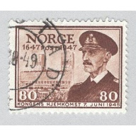 Norway 289 King Haakon Used 1  (BP95008)