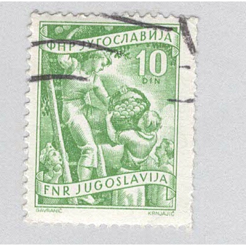 Yugoslavia 382 Fruit Growing Used (BP95127)
