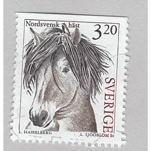 Sweden 2047 North Sweden Horse Used 2  (BP95226)