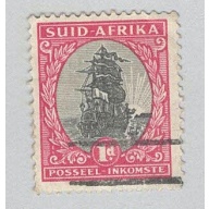 South Africa 50b Ship Drommedaris Used 3  (BP95535)