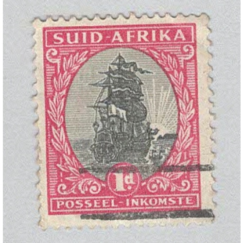 South Africa 50b Ship Drommedaris Used 3  (BP95535)