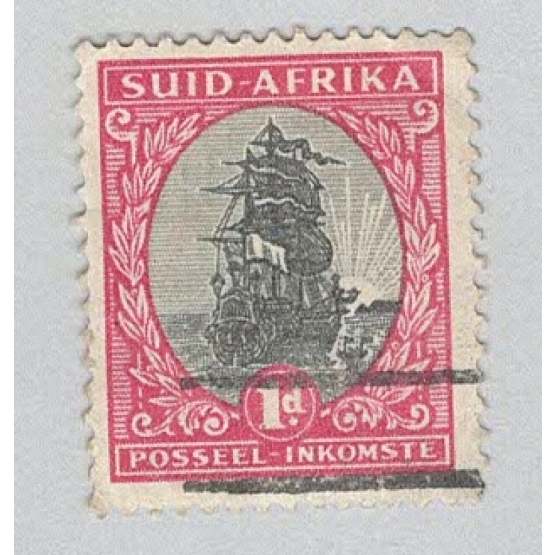 South Africa 50b Ship Drommedaris Used 3  (BP95535)