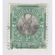 South Africa 23b Springbok antelope Used 3  (BP95603)