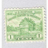 United States 728 Fort Dearborn Used 1  (BP95634)