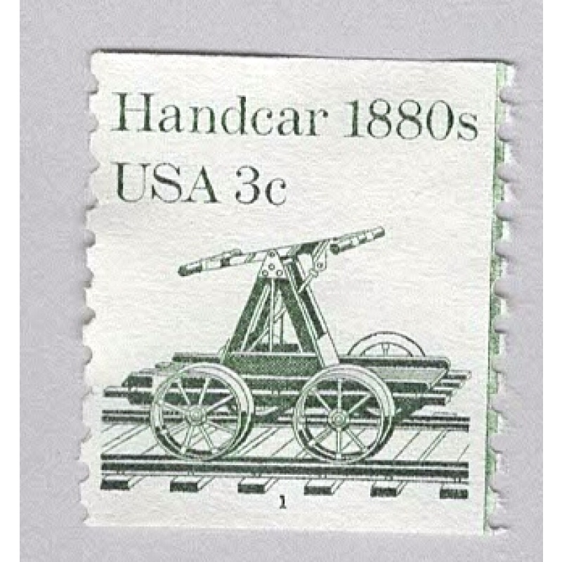 United States 1898 Handcar Used 1  (BP95635)