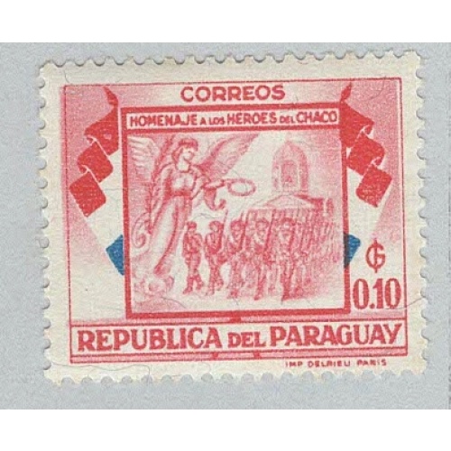 Paraguay 509 Soldiers Angel and Cathedral MNH 3  (BP95720)